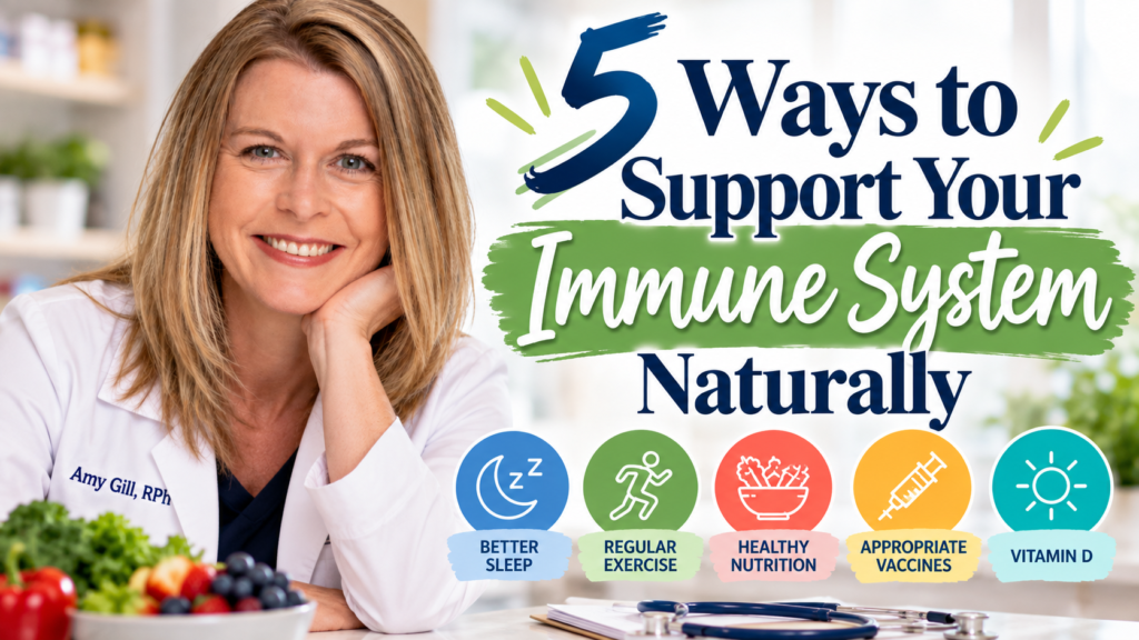5 ways to support immune system